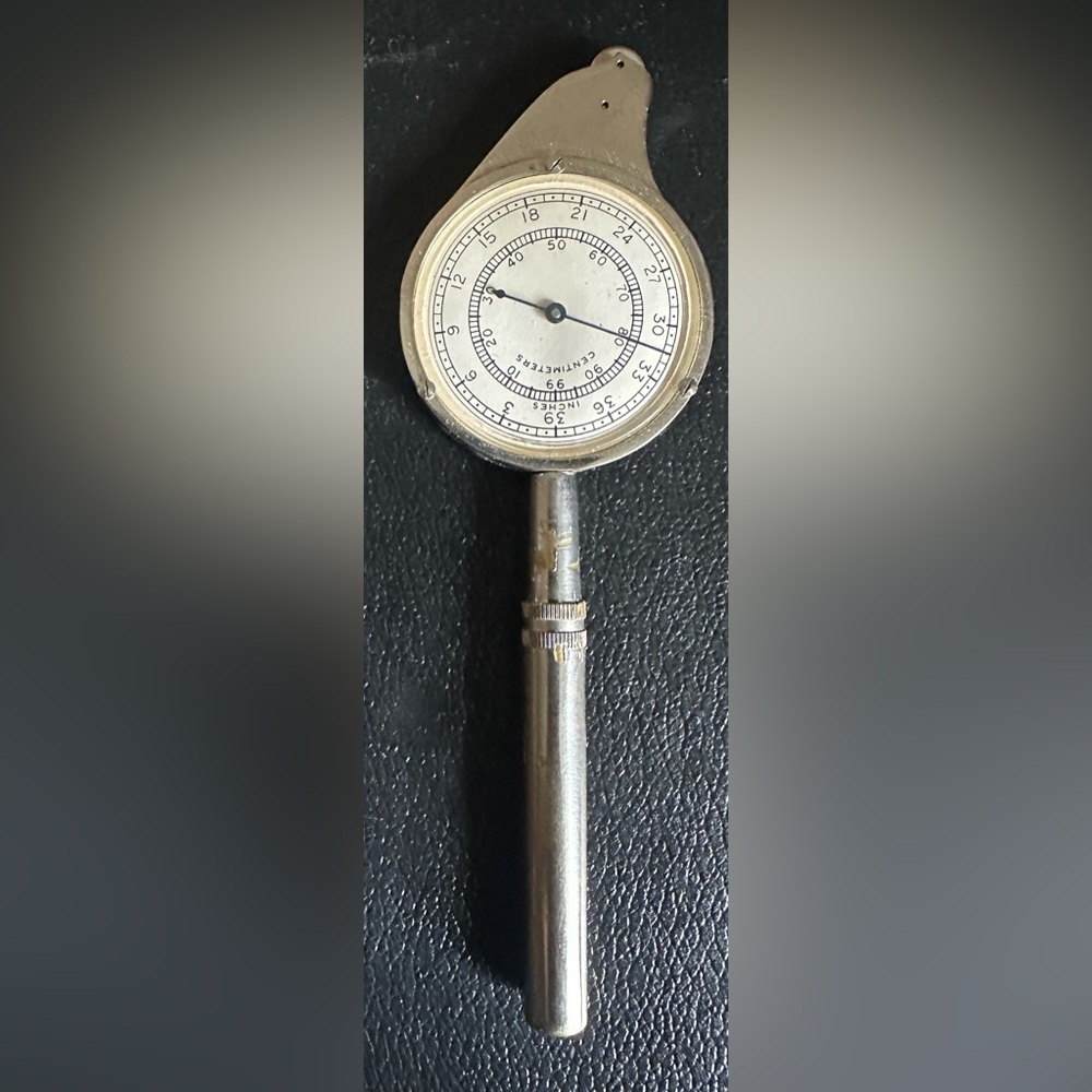 Vintage Hamilton Watch Co. Model 33 Map Measure Opisomoter
